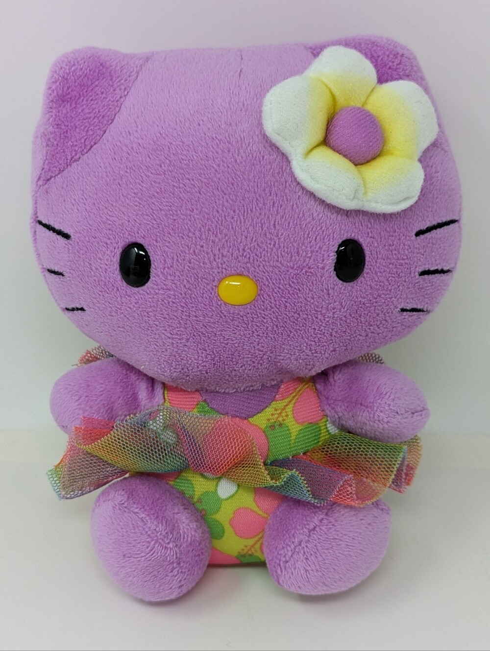 Sanrio Ty Hello Kitty Plush Purple in Swimsuit